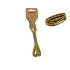 Sodrott zsinor 2mm arany 3m x 10db - OKOSÁR!