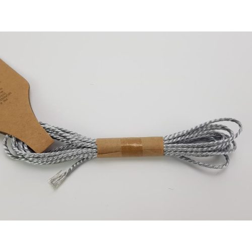 Sodrott zsinor 2mm ezüst 3m x 10db - OKOSÁR!