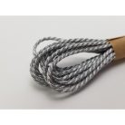 Sodrott zsinor 2mm ezüst 3m x 10db - OKOSÁR!