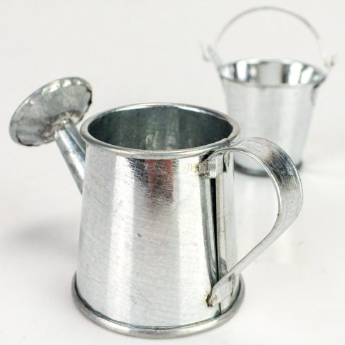 Mini fém locsolókanna 4,5cm