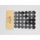 Tépőzár korongok fekete 30db x 12csomag - OKOSÁR!