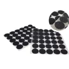 Tépőzár korongok fekete 30db x 12csomag - OKOSÁR!