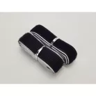 Tépőzár csík 1m - fekete 12db/csomag - OKOSÁR!