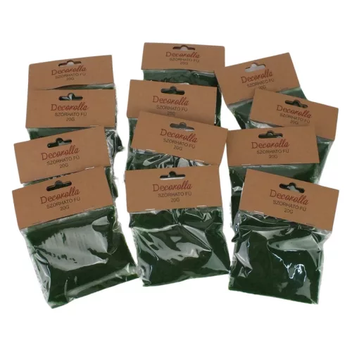 Szórható fű 20g - sötétzöld 12db/csomag - OKOSÁR!