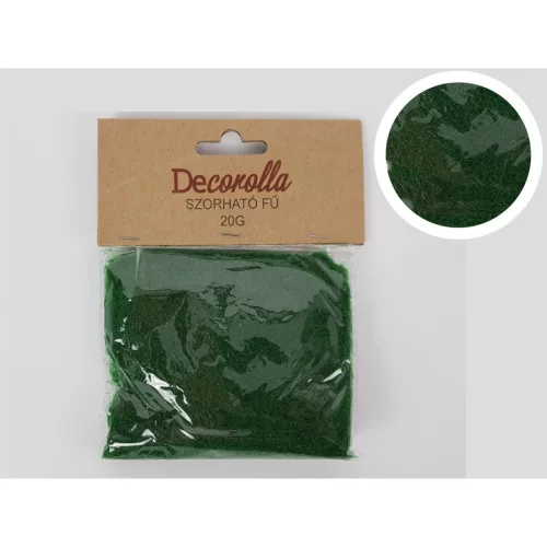 Szórható fű 20g - sötétzöld 12db/csomag - OKOSÁR!