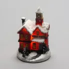 Színes világítós házikó kicsi 12db - OKOS ÁR!