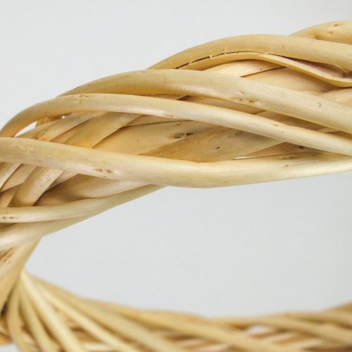 Vessző koszorú natúr 20cm