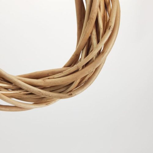 Vessző koszorú natúr 20cm