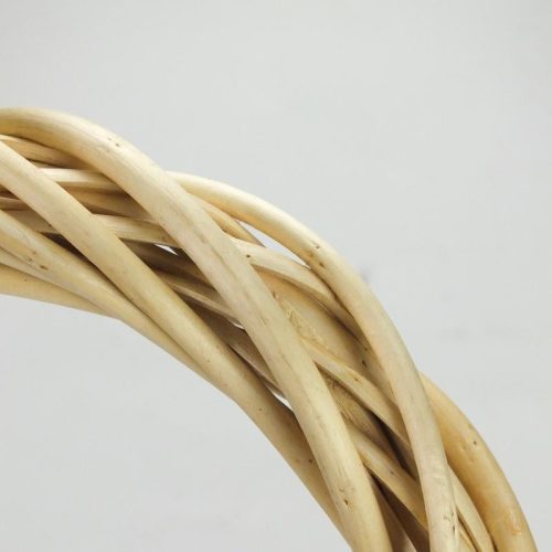 Vessző koszorú natúr 20cm