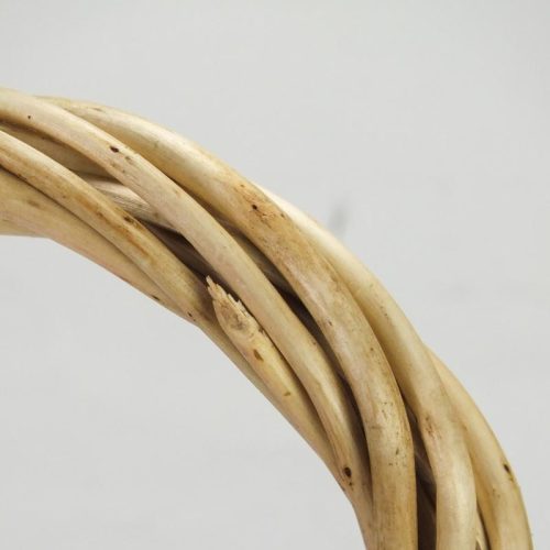 Vessző koszorú natúr 10cm