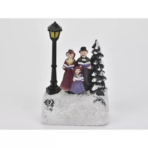 Karácsonyi jelenet led világítással 12db - OKOSÁR!