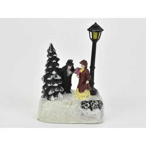 Karácsonyi jelenet led világítással 12db - OKOSÁR!