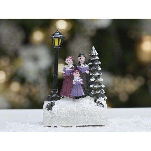 Karácsonyi jelenet led világítással 12db - OKOSÁR!