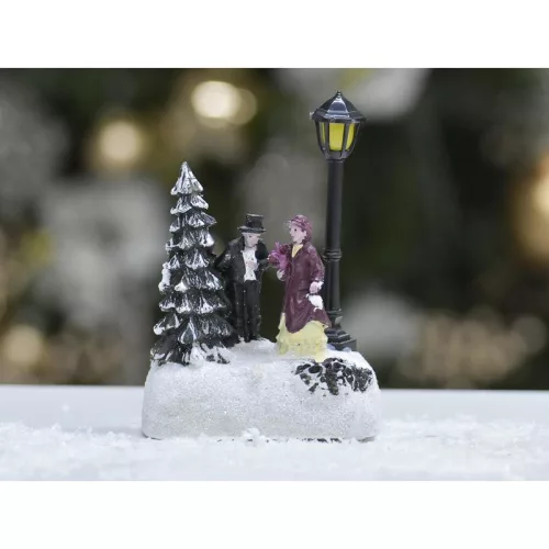 Karácsonyi jelenet led világítással 12db - OKOSÁR!