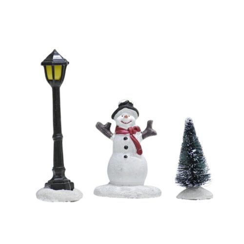 Hóemberes jelenet 3db/szett