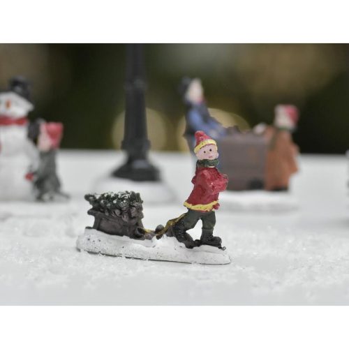 Karácsonyi jelenet 5db/szett