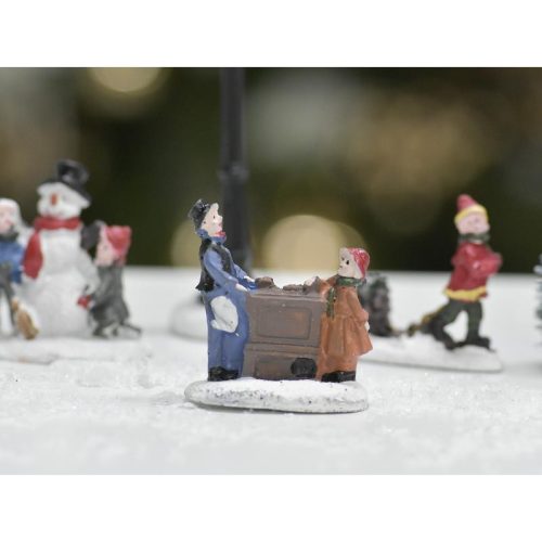 Karácsonyi jelenet 5db/szett