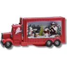 Karácsonyi kamion világítós