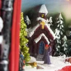 Karácsonyi kamion világítós