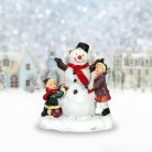 Hóemberes jelenet gyerekekkel 1db