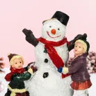 Hóemberes jelenet gyerekekkel 1db