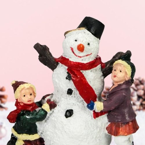 Hóemberes jelenet gyerekekkel 1db