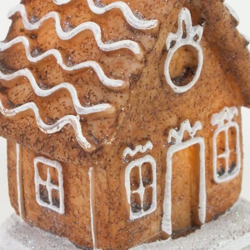 Világítós mézeskalács házikó 12db/doboz - OKOSÁR!