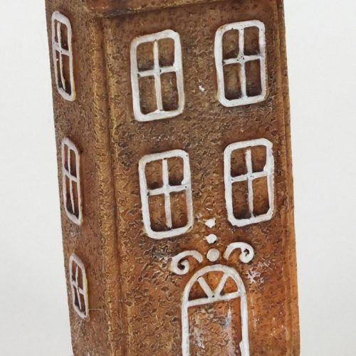 Világítós emeletes mézeskalács ház 12db/doboz - OKOSÁR!