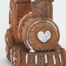 Mézeskalács vonat világítós