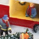 Havas karácsonyfa árus jelenet