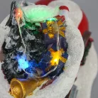 Világítós karácsonyi csizma ház - LED-es téli dekoráció