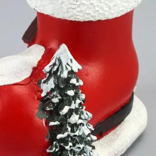 Világítós karácsonyi csizma ház - LED-es téli dekoráció