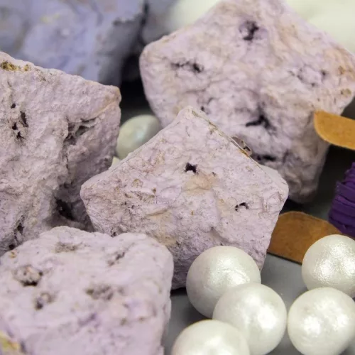 XXL hamvas lila terméscsomag