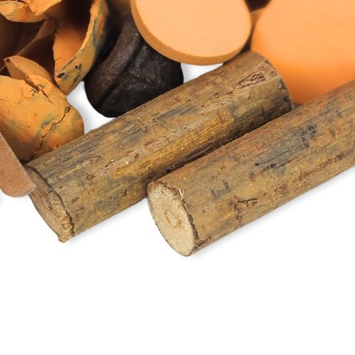 Kikelet terméscsomag raffiával - narancs