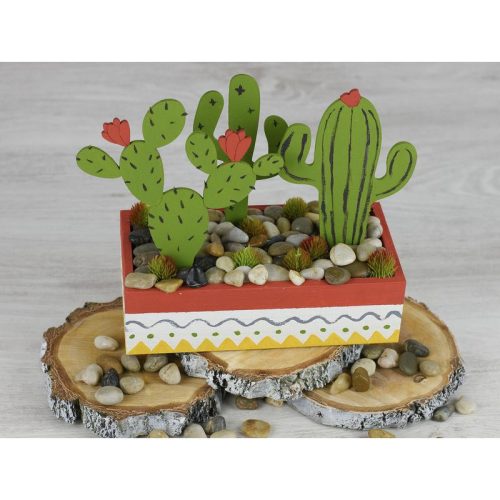 Száraz oázis tűzőhab tégla