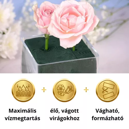 Vizes oázis tűzőhab tégla 20db - OKOSÁR!