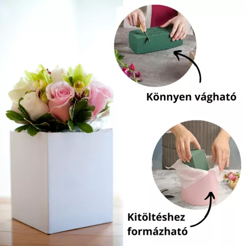 Vizes oázis tűzőhab tégla 20db - OKOSÁR!