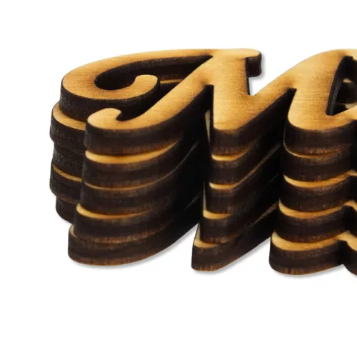 Natúr fa - Mama felirat 10cm 5db/csomag