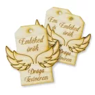 Natúr fa - Kegyeleti tábla - Drága testvérem 3db/csomag