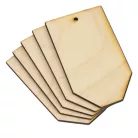 Natúr fa - Scrapbook tábla 5,5x9cm 5db/csomag