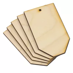 Natúr fa - Scrapbook tábla 5,5x9cm 5db/csomag