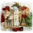 Natúr fa - Scrapbook tábla 5,5x9cm 5db/csomag