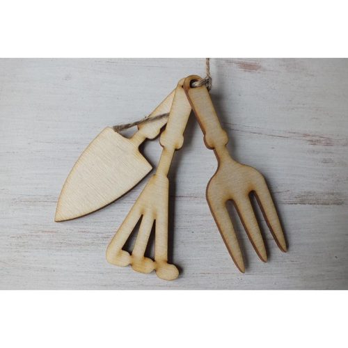 Natúr fa - Kerti szerszámszett 10cm 3db/csomag