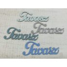 Fa "Tavasz" felirat lenkék 15cm