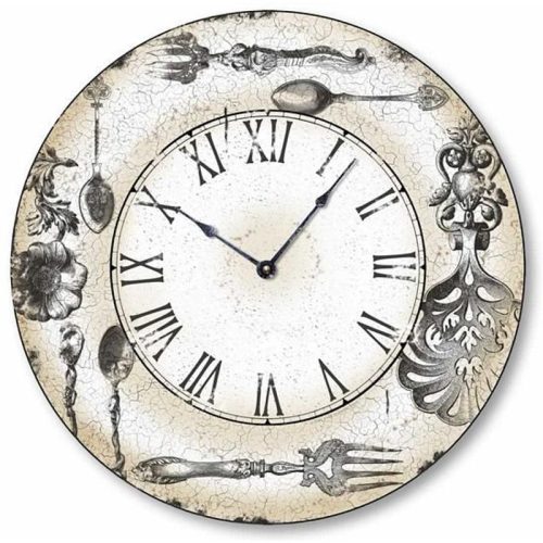 Natúr fa - Óralap kerek 33cm