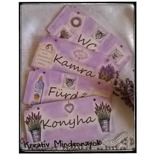 Natúr fa - Tégla tábla 8x16cm 5db/csomag