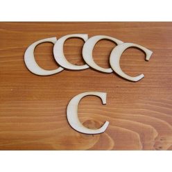 Natúr fa - Betű Carmen 5db/csomag 5cm