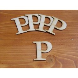 Natúr fa - Betű Carmen 5db/csomag 5cm