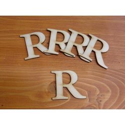 Natúr fa - Betű Carmen 5db/csomag 5cm