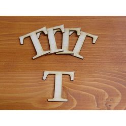 Natúr fa - Betű Carmen 5db/csomag 5cm